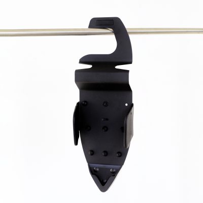 Flow black steel iron holder