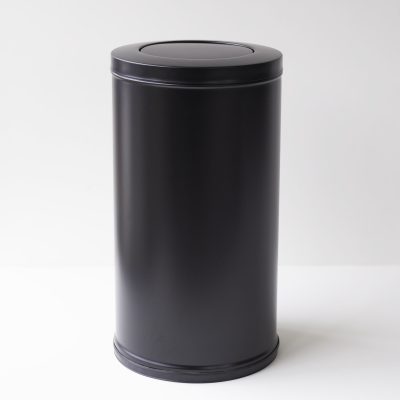 Round 55L swing lid bin