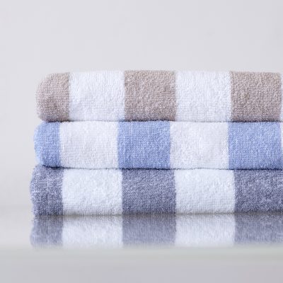 Sterling stripe pool towels