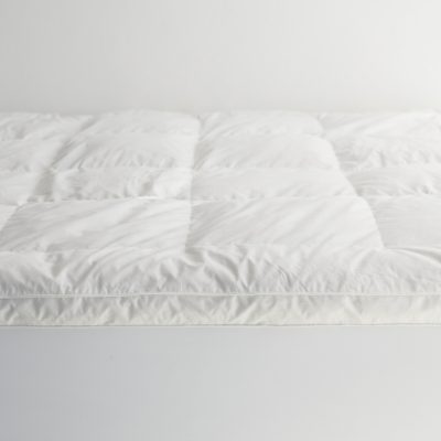 Feather down mattress topper